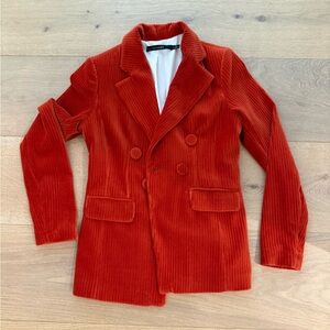 Iris Setlakwe Rust Corduroy Jacket